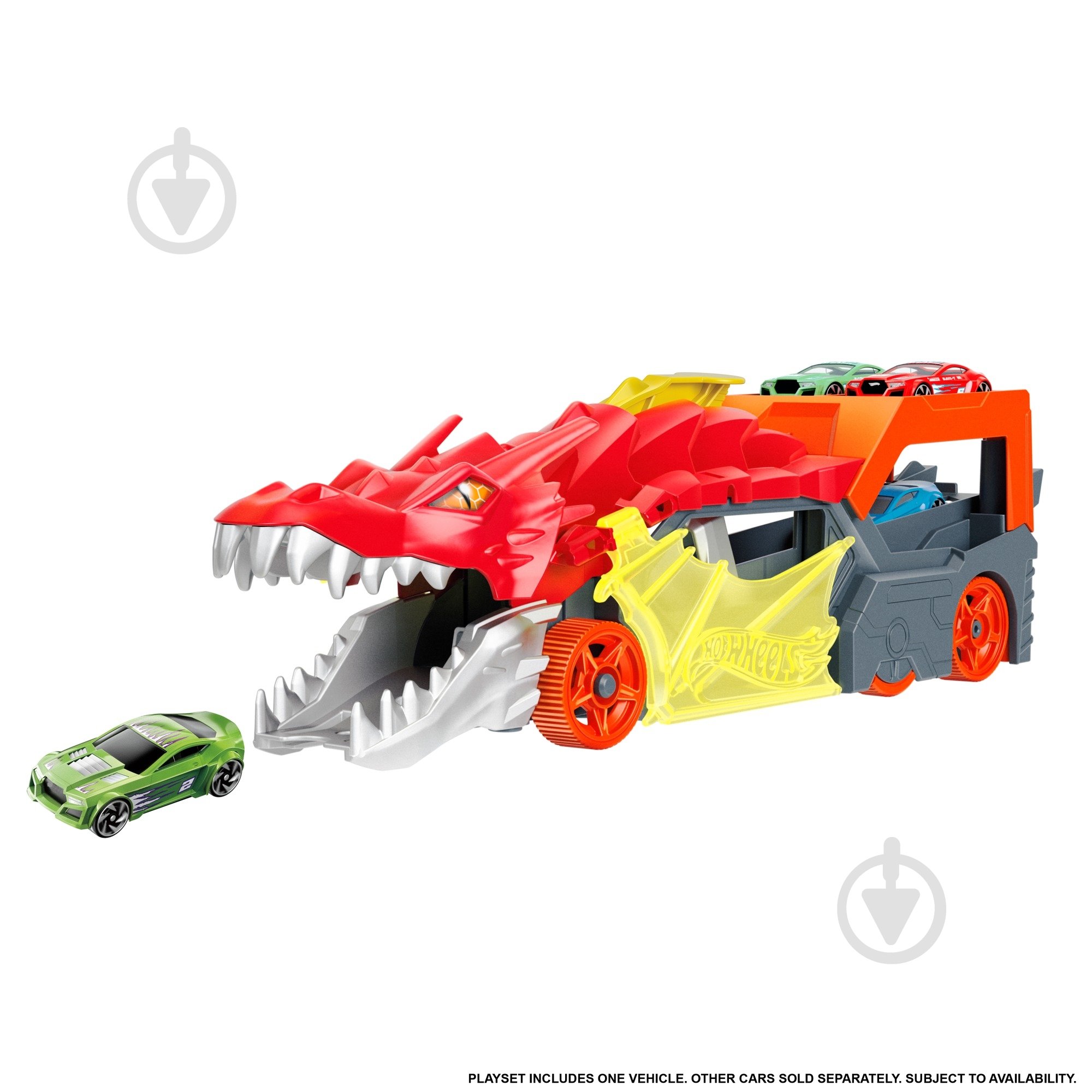 Вантажівка-транспортер Hot Wheels Паща дракона GTK42 - фото 2
