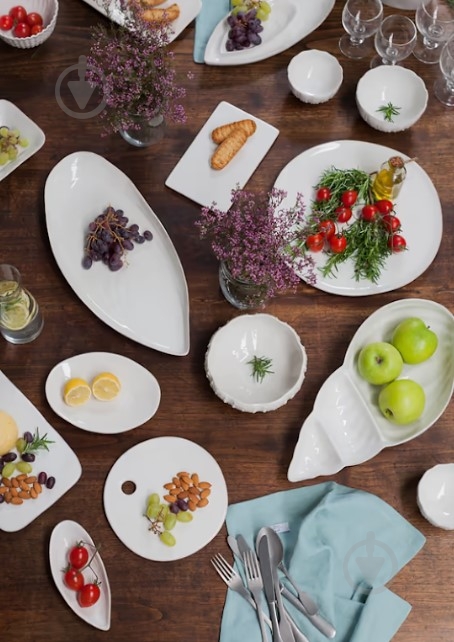 Блюдо сервірувальне Costa Nova 45,5х20,7 см (560673993187) - фото 3