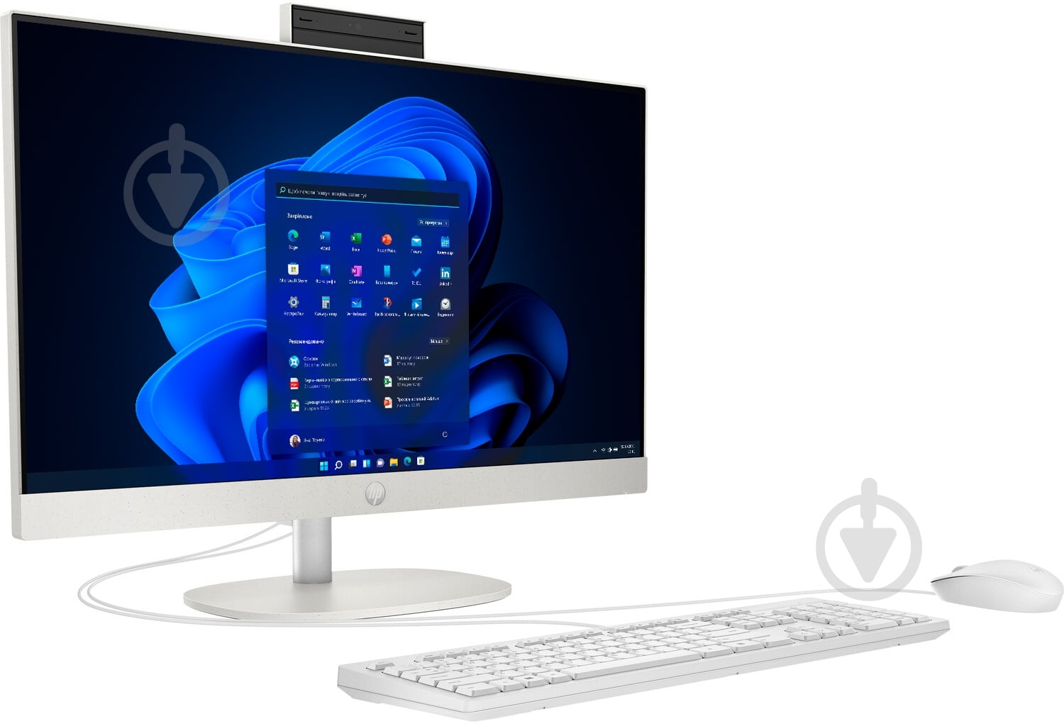 Моноблок HP ProOne 245 G10 23,8" (B6YM2ET) white - фото 2