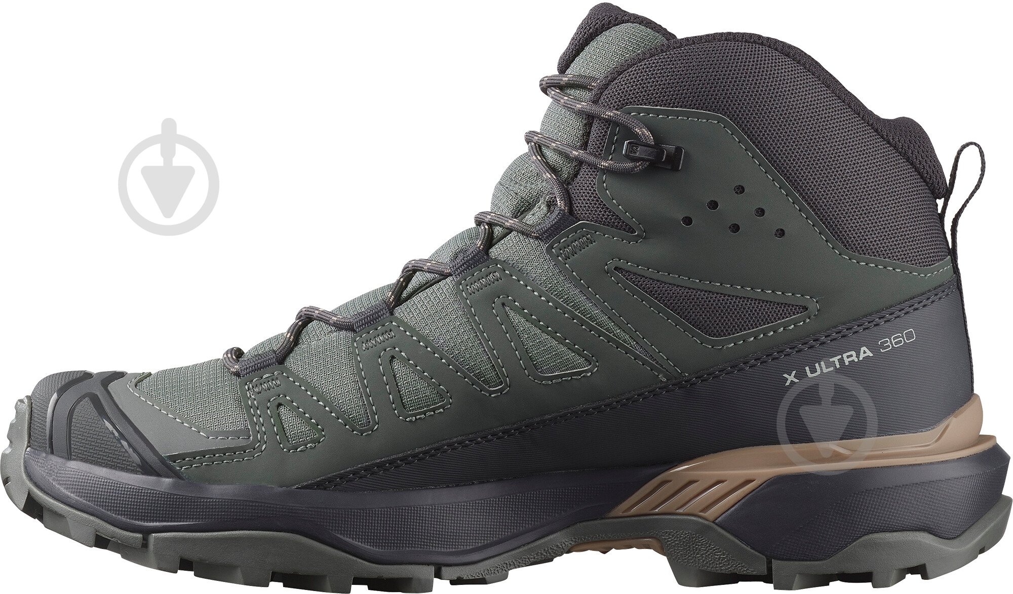 Черевики Salomon X ULTRA 360 MID GTX W L47865000 р.36 1/3 сірий - фото 2 Черевики Salomon X ULTRA 360 MID GTX W L47865000 р.36 1/3 сірий - фото 2