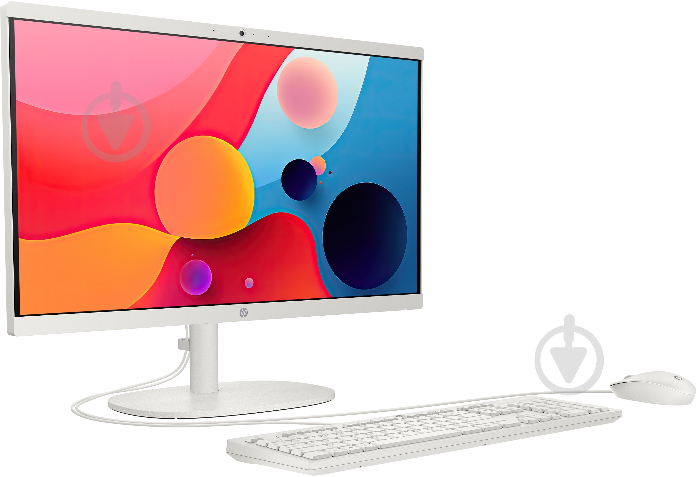 Моноблок HP All-in-One 21,5" (C31F4EA) white - фото 2