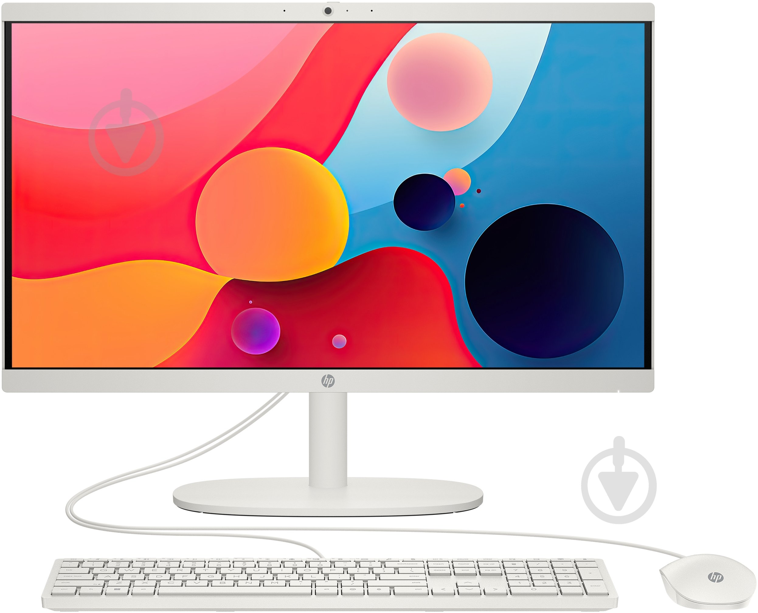 Моноблок HP All-in-One 21,5" (C31F4EA) white - фото 1
