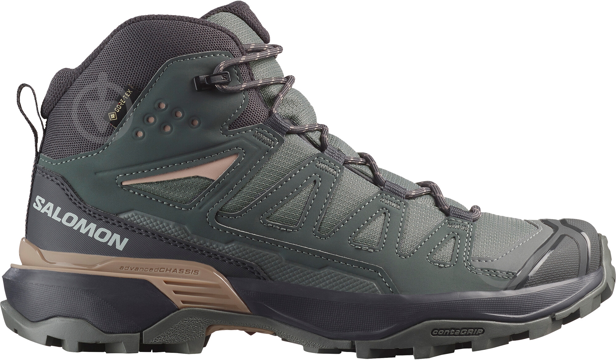 Ботинки Salomon X ULTRA 360 MID GTX W L47865000 р.40 серый - фото 1 Ботинки Salomon X ULTRA 360 MID GTX W L47865000 р.40 серый - фото 1