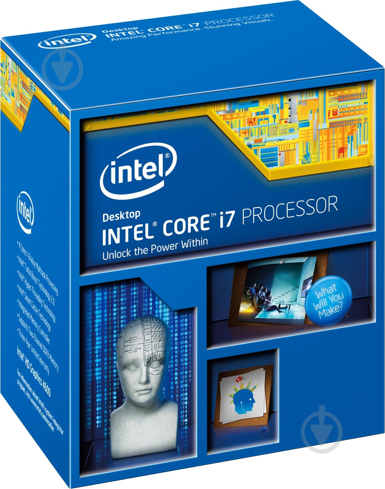 Процессор Intel Box (BX80646I74790K) Intel Core i7-4790K - фото 1
