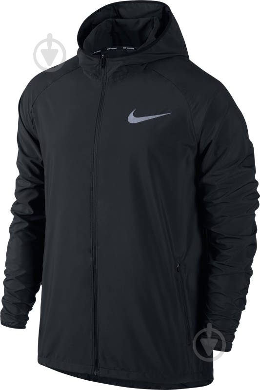 Вітрівка Nike M ESSNTL JKT HD 856892-010 р.XL чорний - фото 1 Вітрівка Nike M ESSNTL JKT HD 856892-010 р.XL чорний - фото 1