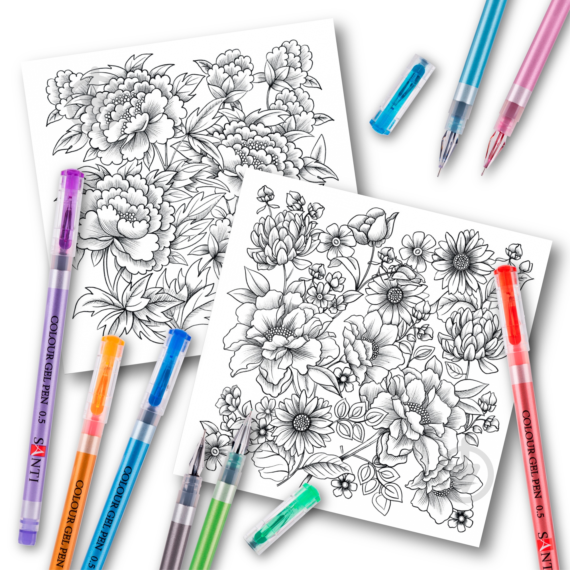 Раскраска-антистресс «Цветотерапия» - фото 2