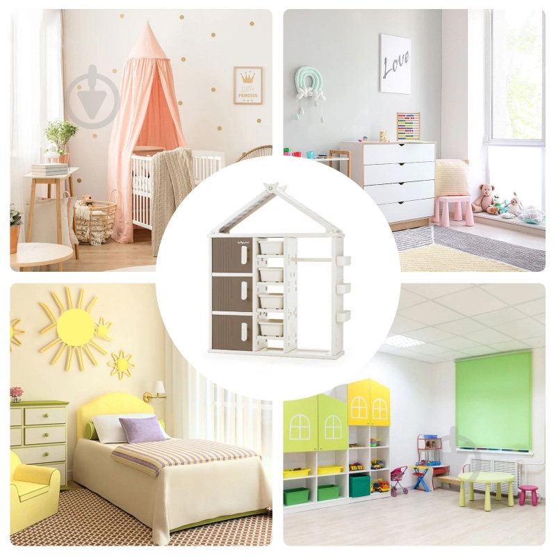 Шкаф Lumpurini Ornella YYW660 white - фото 8