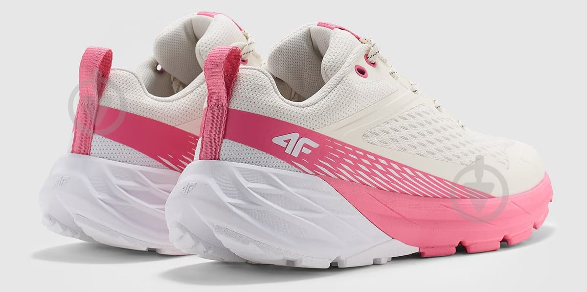 Кросівки жіночі демісезонні 4F OUTDOOR SHOES F034 4FWMM00FOTSF034-63S р.38 білі із рожевим - фото 4