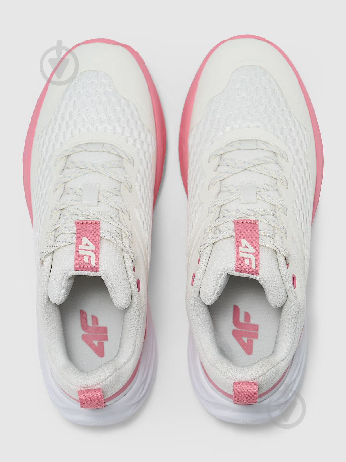 Кросівки жіночі демісезонні 4F OUTDOOR SHOES F034 4FWMM00FOTSF034-63S р.38 білі із рожевим - фото 5