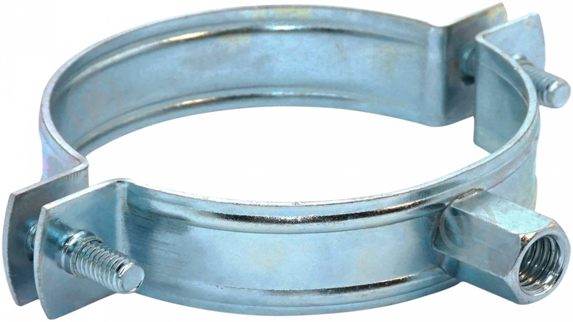 Хомут без резинового уплотнителя М8 82-89 мм 3" - фото 1