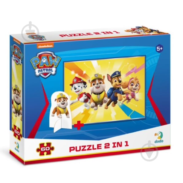 Пазли DoDo 2 в 1 Paw Patrol 6860938 - фото 1