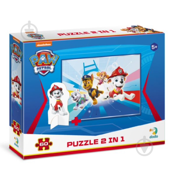 Пазлы DoDo 2 в 1 Paw Patrol 6860939 - фото 1