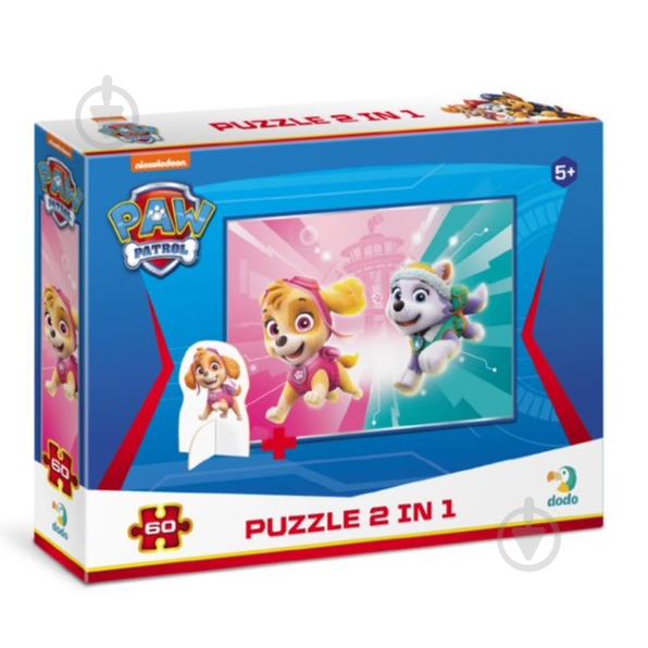 Пазлы DoDo 2 в 1 Paw Patrol 6860940 - фото 1