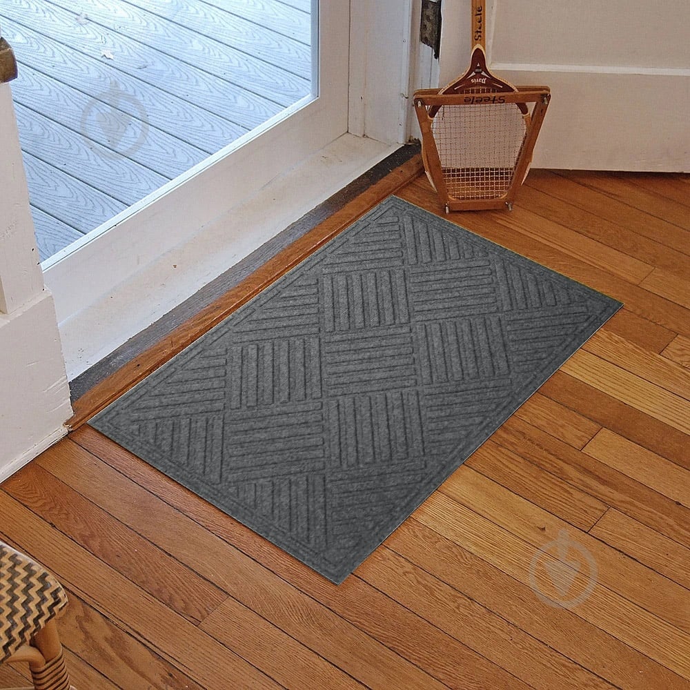 Коврик ARTIMAT К-503-1 серый 60х90 см - фото 2