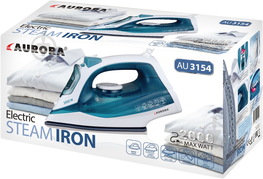 Утюг Aurora AU 3154 - фото 3 Утюг Aurora AU 3154 - фото 3