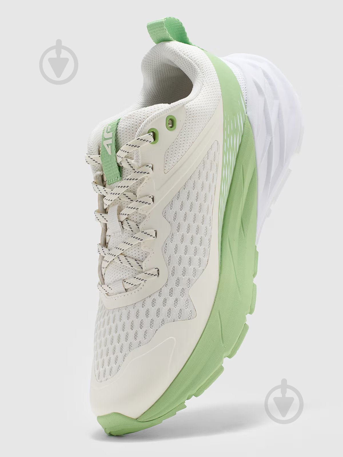 Кросівки жіночі демісезонні 4F OUTDOOR SHOES F034 4FWMM00FOTSF034-45S р.40 білі із зеленим - фото 7