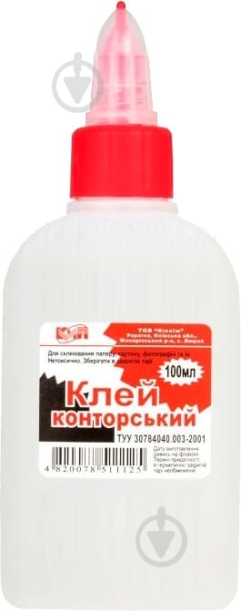 Клей канцелярський силікатний X21 100 мл - фото 1 Клей канцелярський силікатний X21 100 мл - фото 1