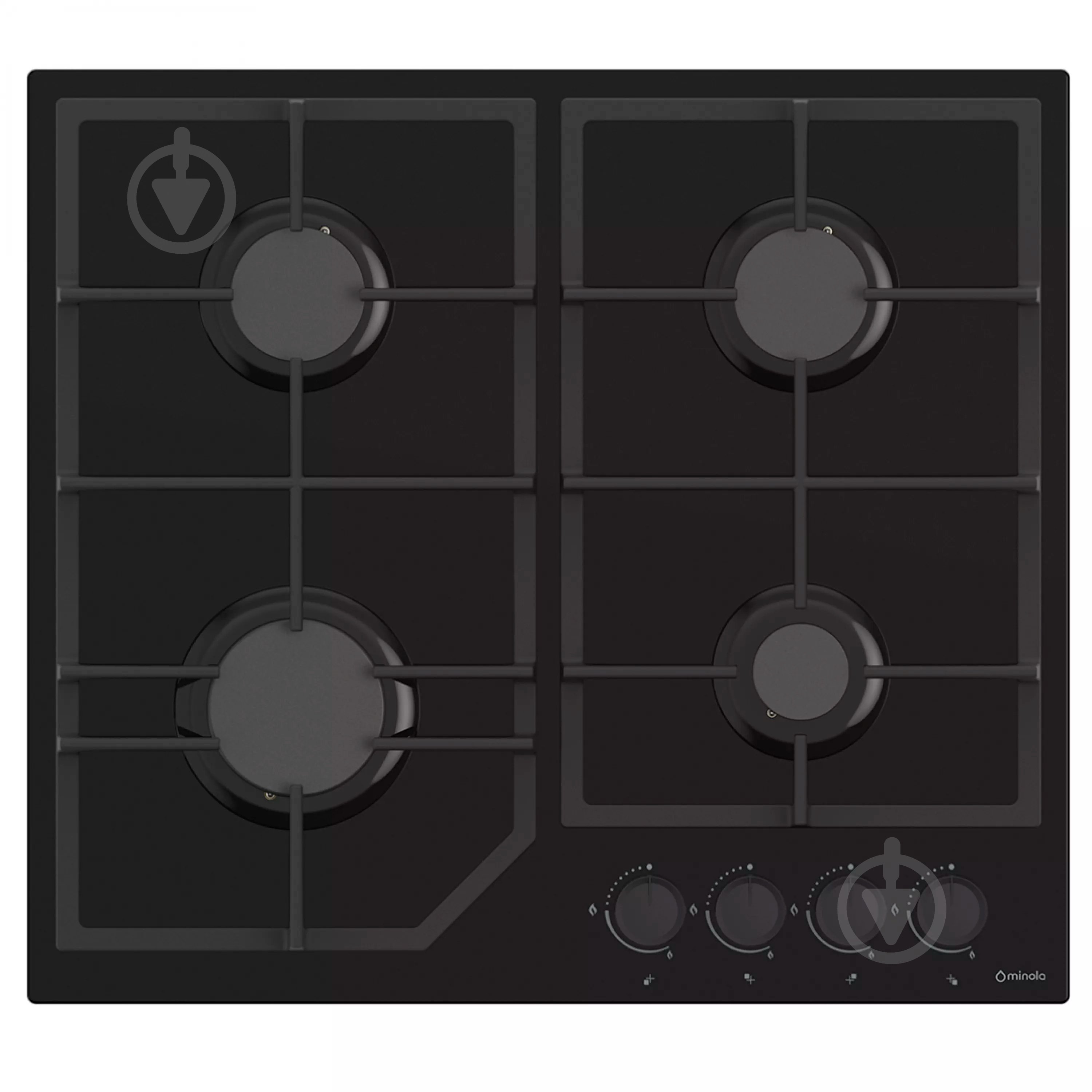 Варильна поверхня газова Minola MGG 61422 BL - фото 1 Варильна поверхня газова Minola MGG 61422 BL - фото 1