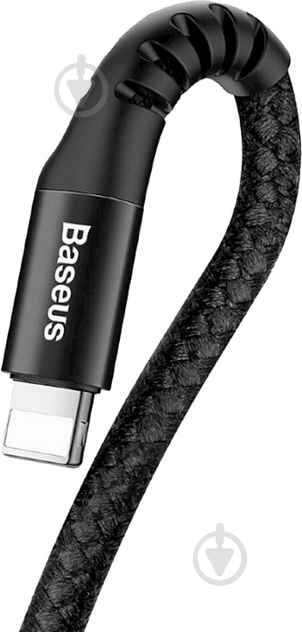 Кабель BASEUS USB – Apple Lightning 1 м black (CALSR-01) - фото 2 Кабель BASEUS USB – Apple Lightning 1 м black (CALSR-01) - фото 2