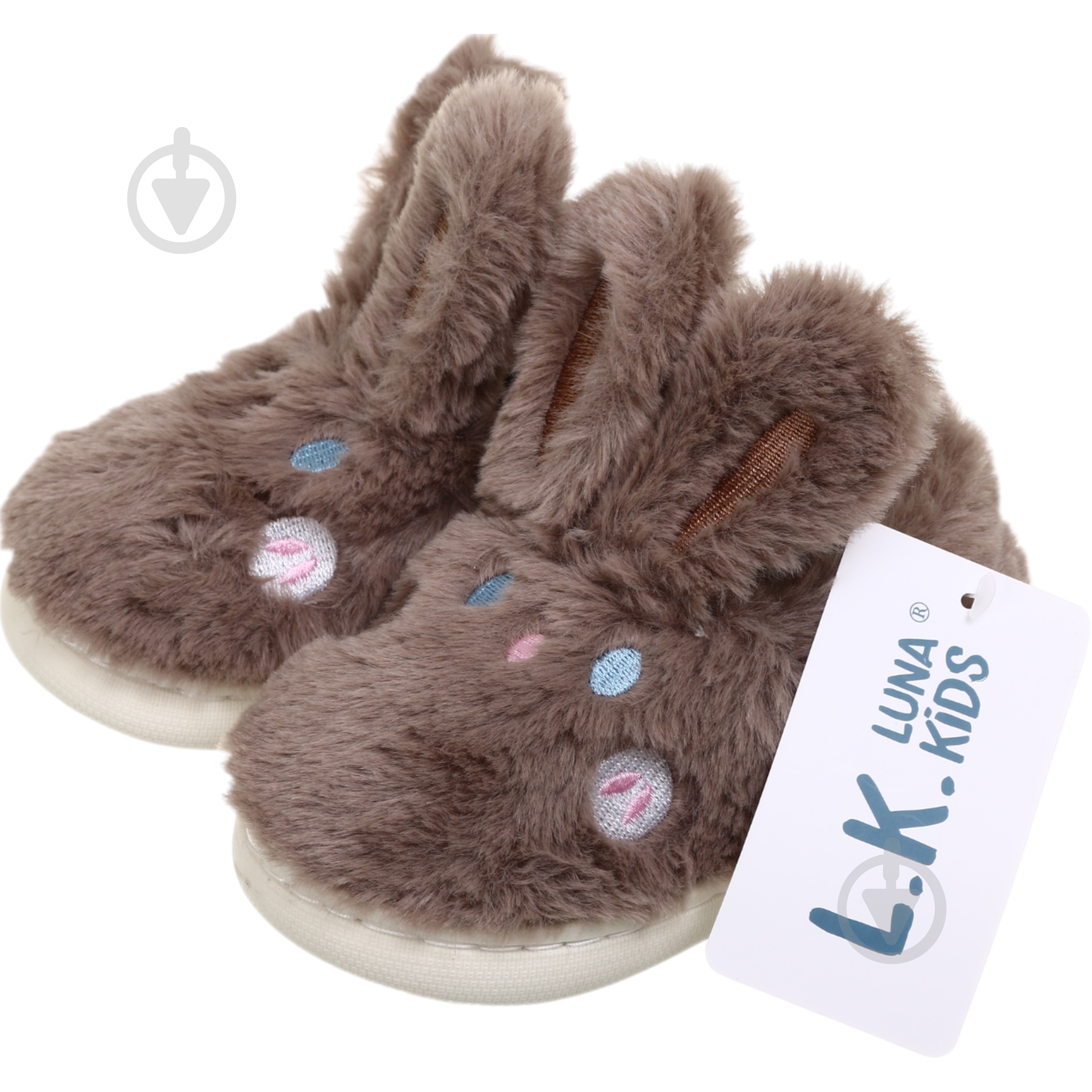 Тапочки детские Luna Kids Заяц р.29 коричневый - фото 2 Тапочки детские Luna Kids Заяц р.29 коричневый - фото 2