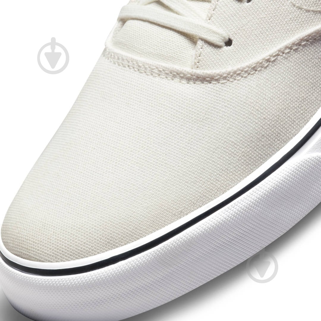 Кроссовки женские демисезонные Nike SB CHRON 2 CNVS PRM DM3513-100 р.42,5 белые - фото 9