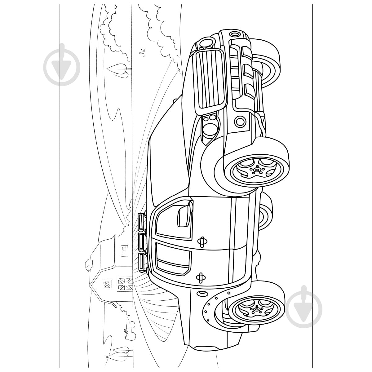 Раскраска «Супер автомобили» - фото 2