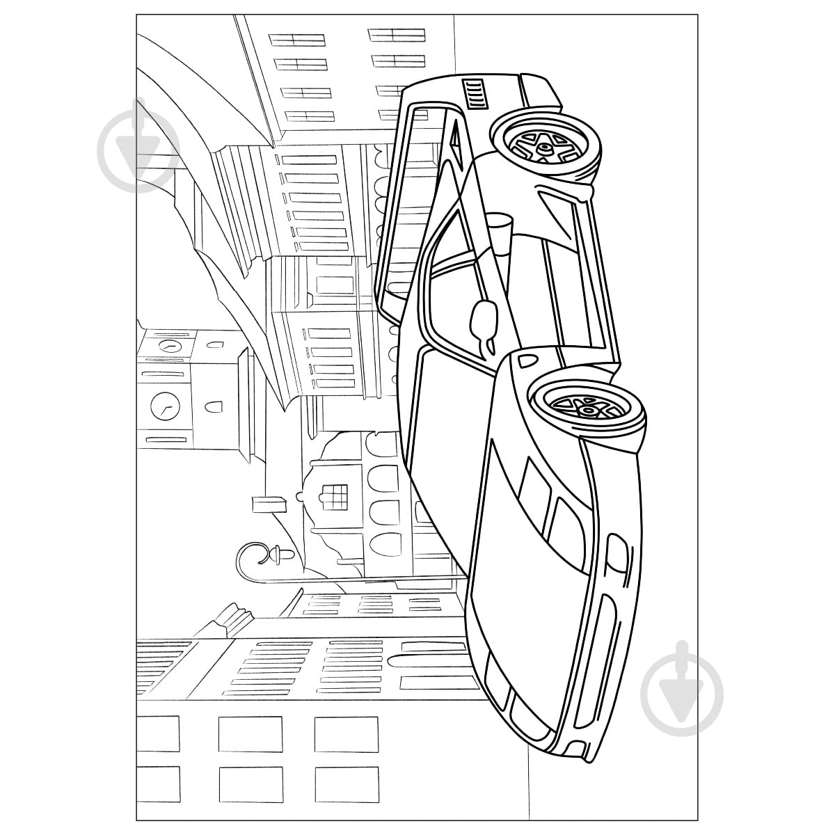 Раскраска «Супер автомобили» - фото 3