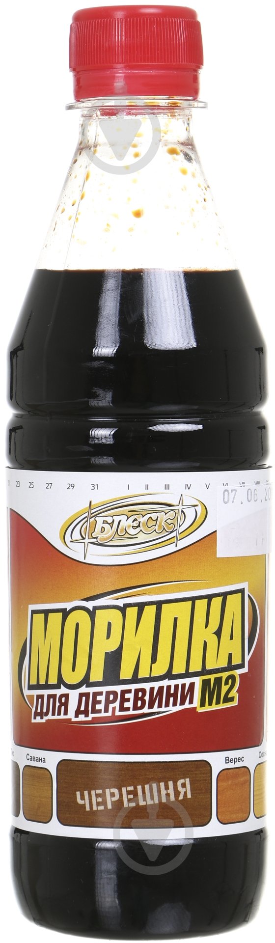 Морилка Блеск М2 0.4 л черешня 0,39 кг - фото 1 Морилка Блеск М2 0.4 л черешня 0,39 кг - фото 1