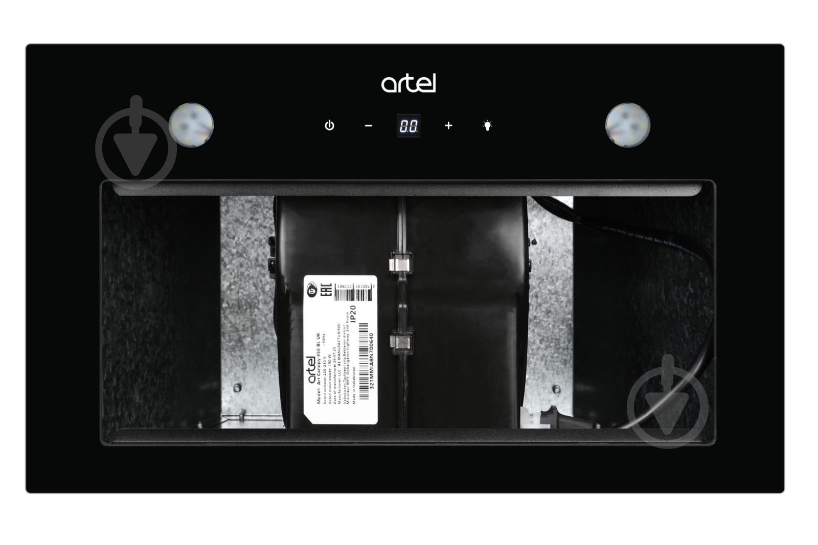 Вытяжка Artel Art Canopi 450 (BLACK) - фото 2