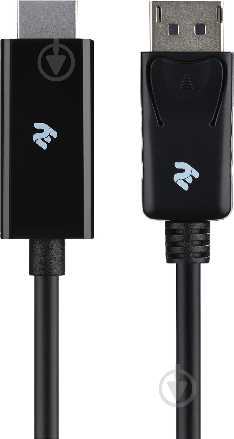 Кабель 2E DisplayPort – HDMI 1,8 м черный (2E-W1705) - фото 1