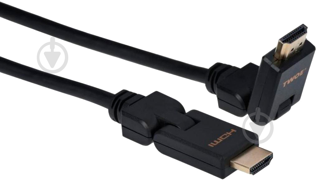 Кабель мультимедійний 2E HDMI – HDMI 2 м black (2EW-1359-2m) - фото 3 Кабель мультимедійний 2E HDMI – HDMI 2 м black (2EW-1359-2m) - фото 3