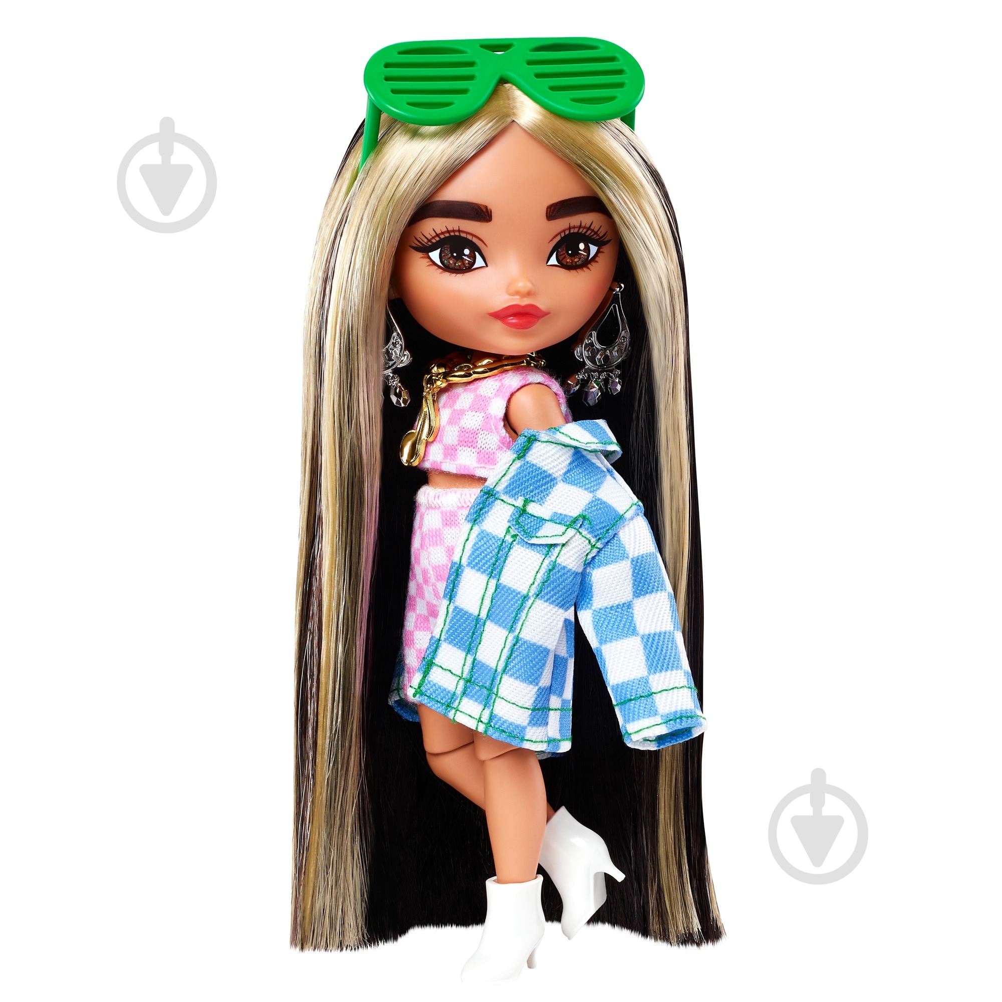 Мини-кукла Barbie "Экстра" стильная леди HGP64 - фото 4