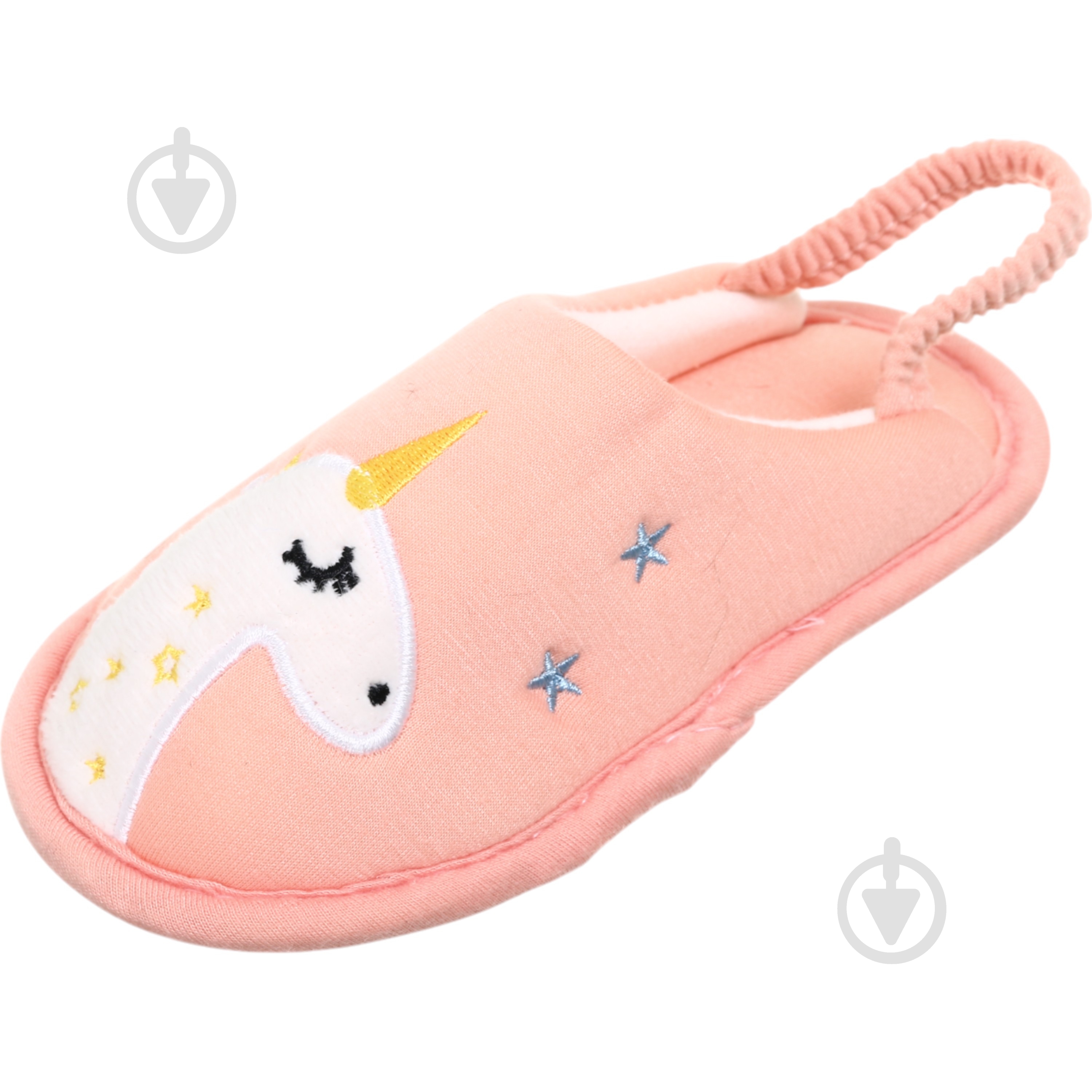 Капці дитячі Luna Kids Єдиноріг, на резинці р.25 рожевий - фото 3