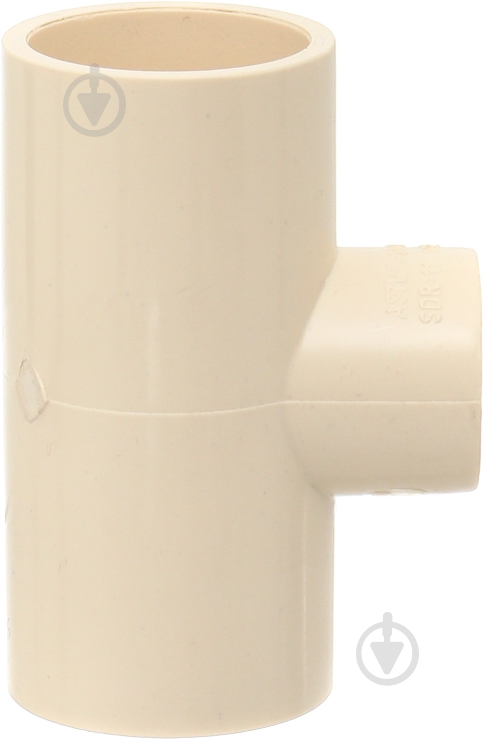 Тройник комбинированный USTM 3/4"x3/4"x1/2" ХПВХ - фото 2