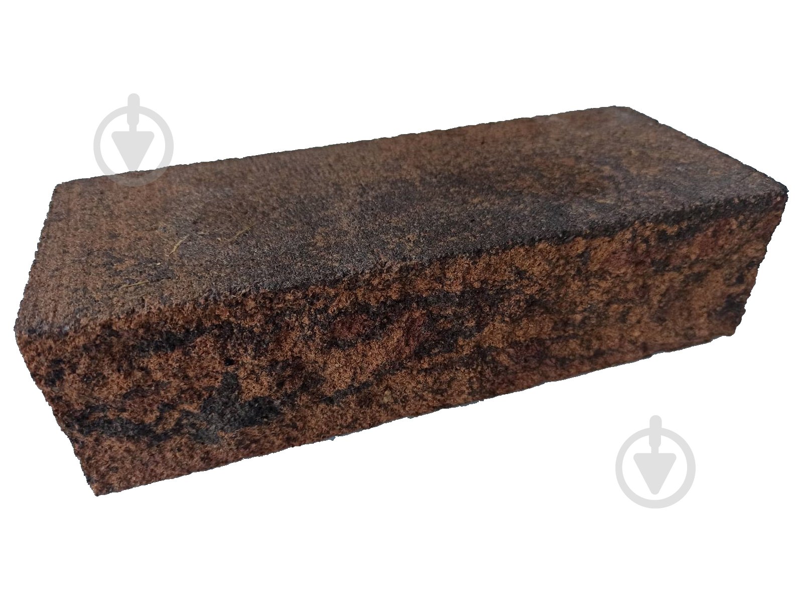 Фасадный камень Рустик 100x250x65 мм гранат ЗЖБК им. С. Ковальской (new 90139330) - фото 1