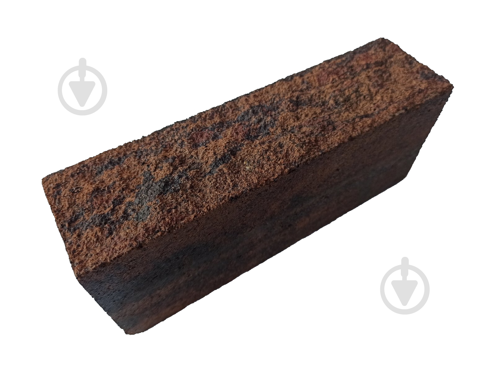 Фасадный камень Рустик 100x250x65 мм гранат ЗЖБК им. С. Ковальской (new 90139330) - фото 2