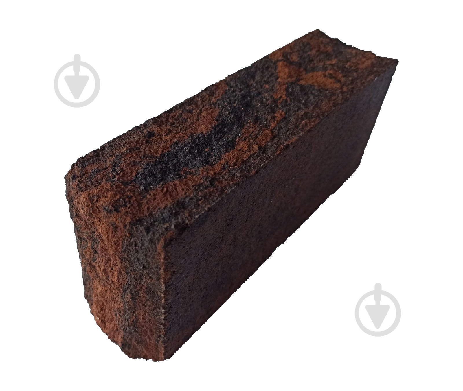 Фасадний камінь кутовий Рустик 100x225x65 мм гранат ЗЗБК ім. С. Ковальської (new 90139331) - фото 2