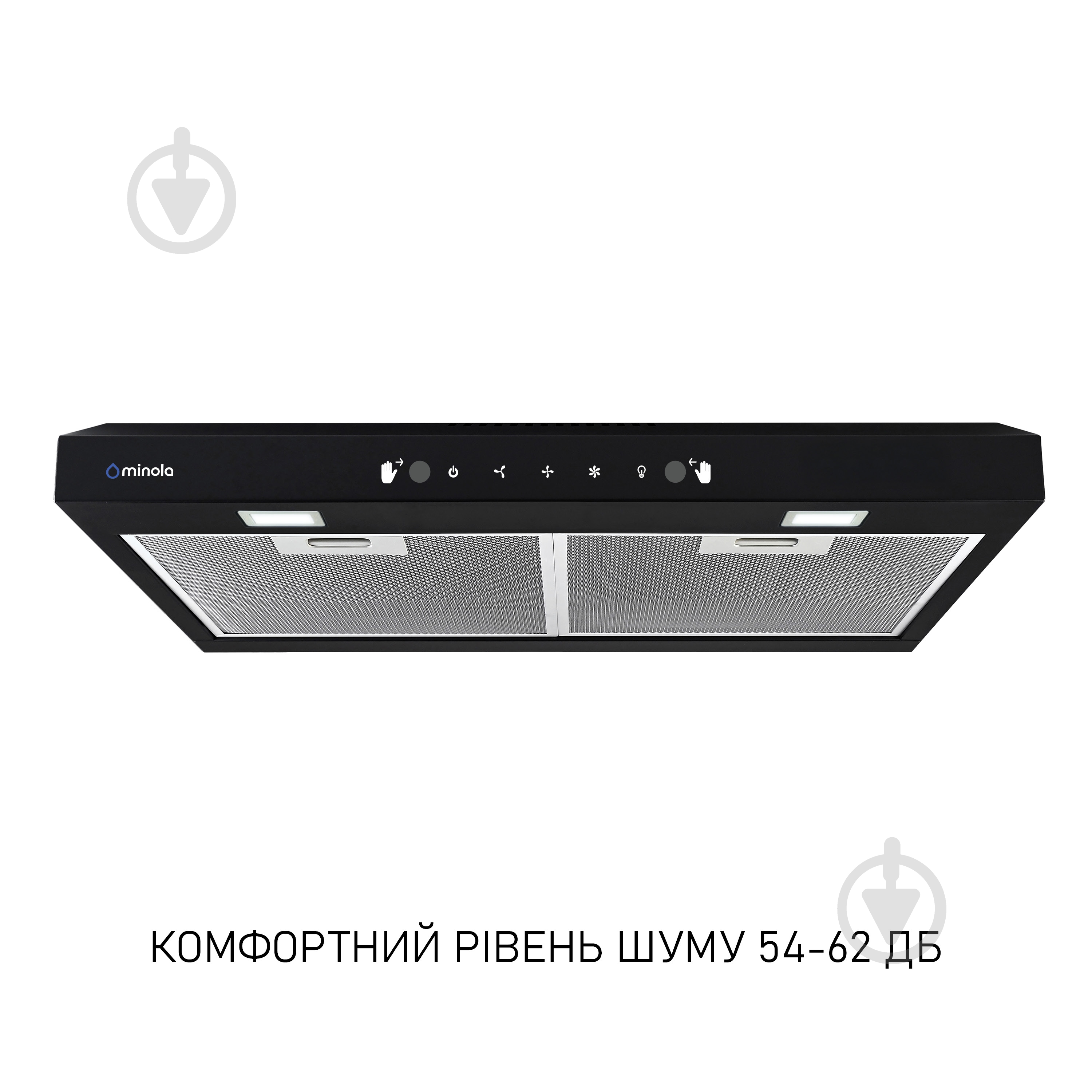 Витяжка Minola HPLS 612 BL - фото 2