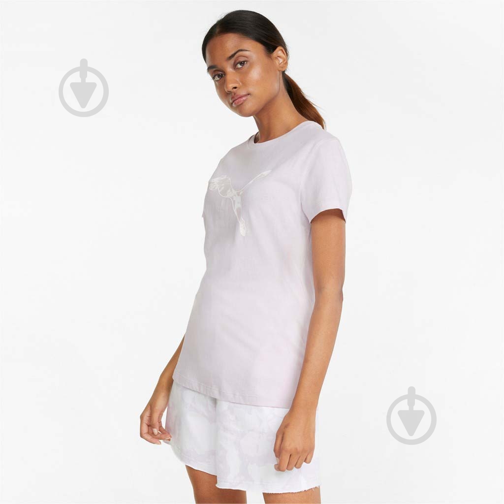 Футболка Puma SUMMER GRAPHIC TEE 84841017 р.M білий - фото 1