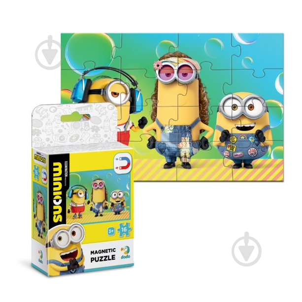 Пазлы магнитные DoDo Minions 200352 6860981 - фото 1
