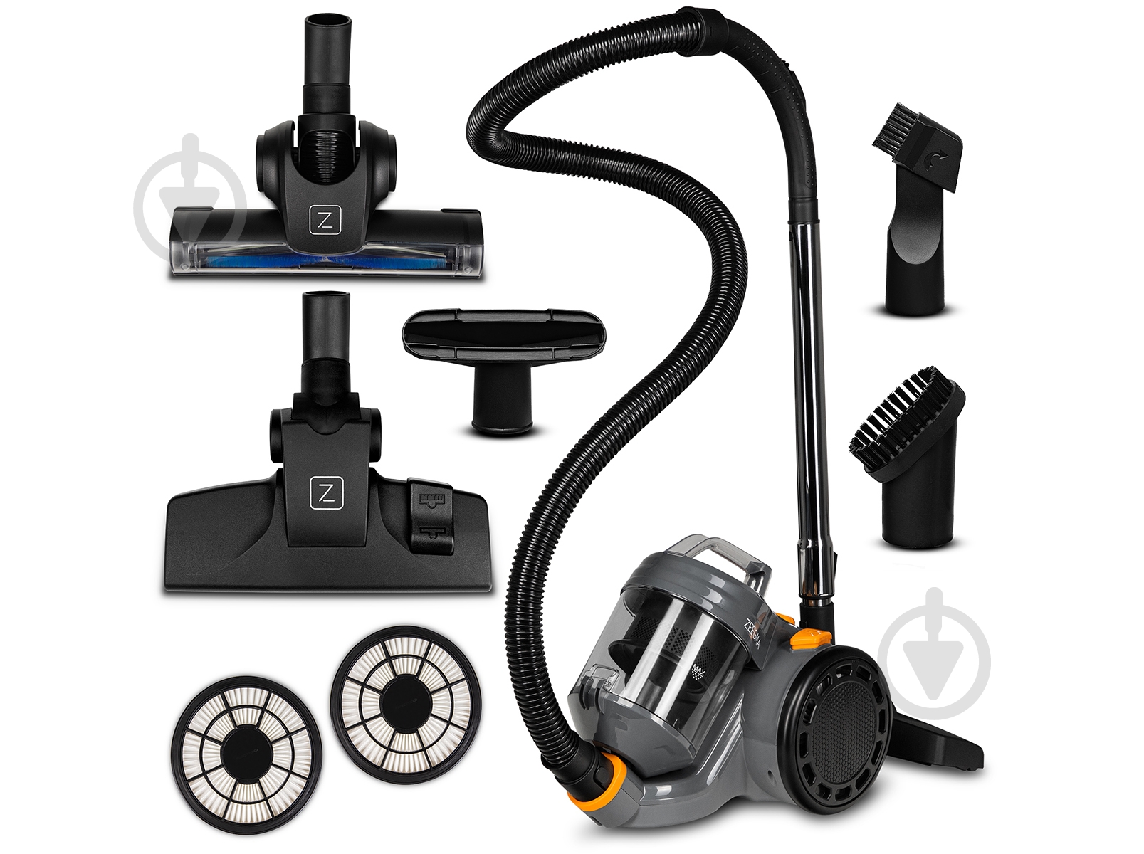 Пылесос Zeegma ZONDER BASE JET silver - фото 2 Пылесос Zeegma ZONDER BASE JET silver - фото 2