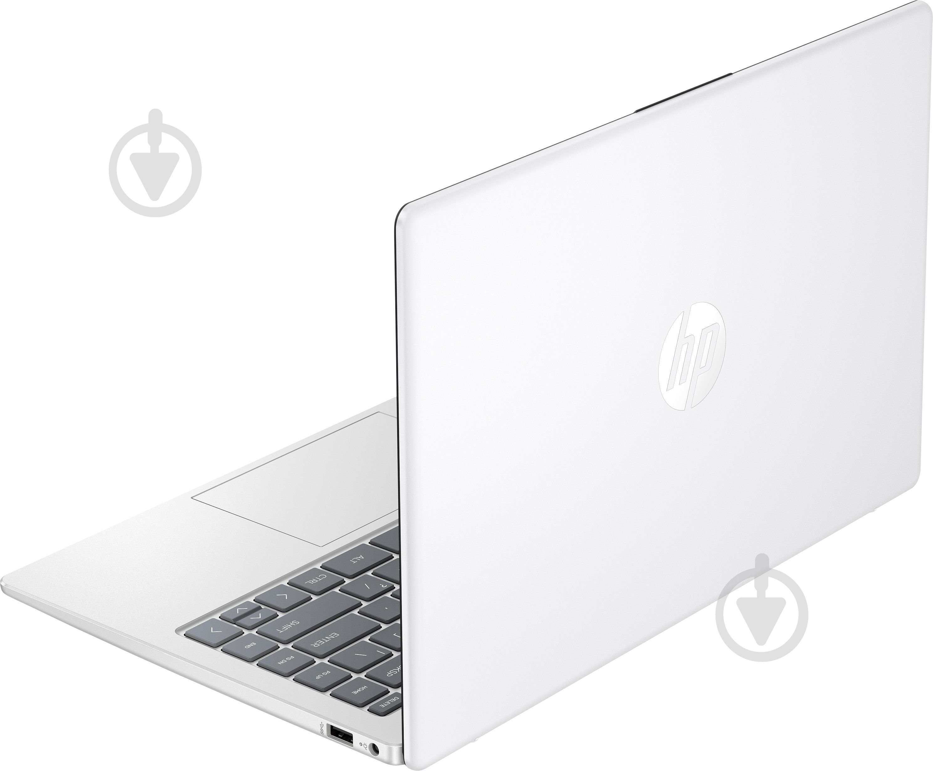 Ноутбук HP Laptop 14-ep0038ua 14" (C3UL0EA) diamond white - фото 4