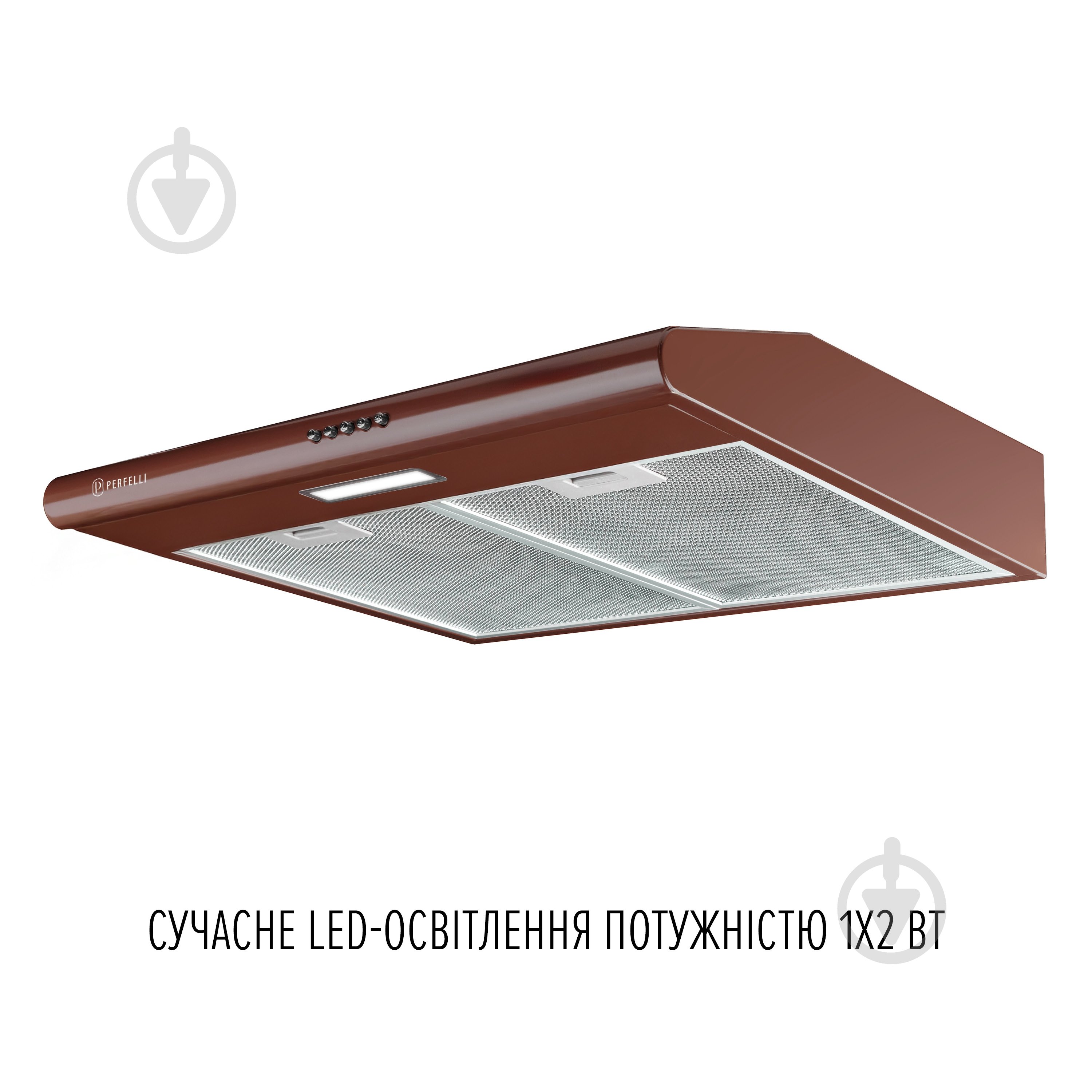Вытяжка Perfelli CLIO 5DM MARRONE - фото 4