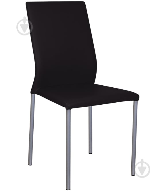 Стул обеденный Nowy Styl NIK ALU (BOX-4) (CH) V-4 черный/алюминий - фото 1