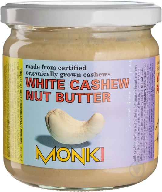 Паста Monki из сырого кешью органическая 330 г - фото 1