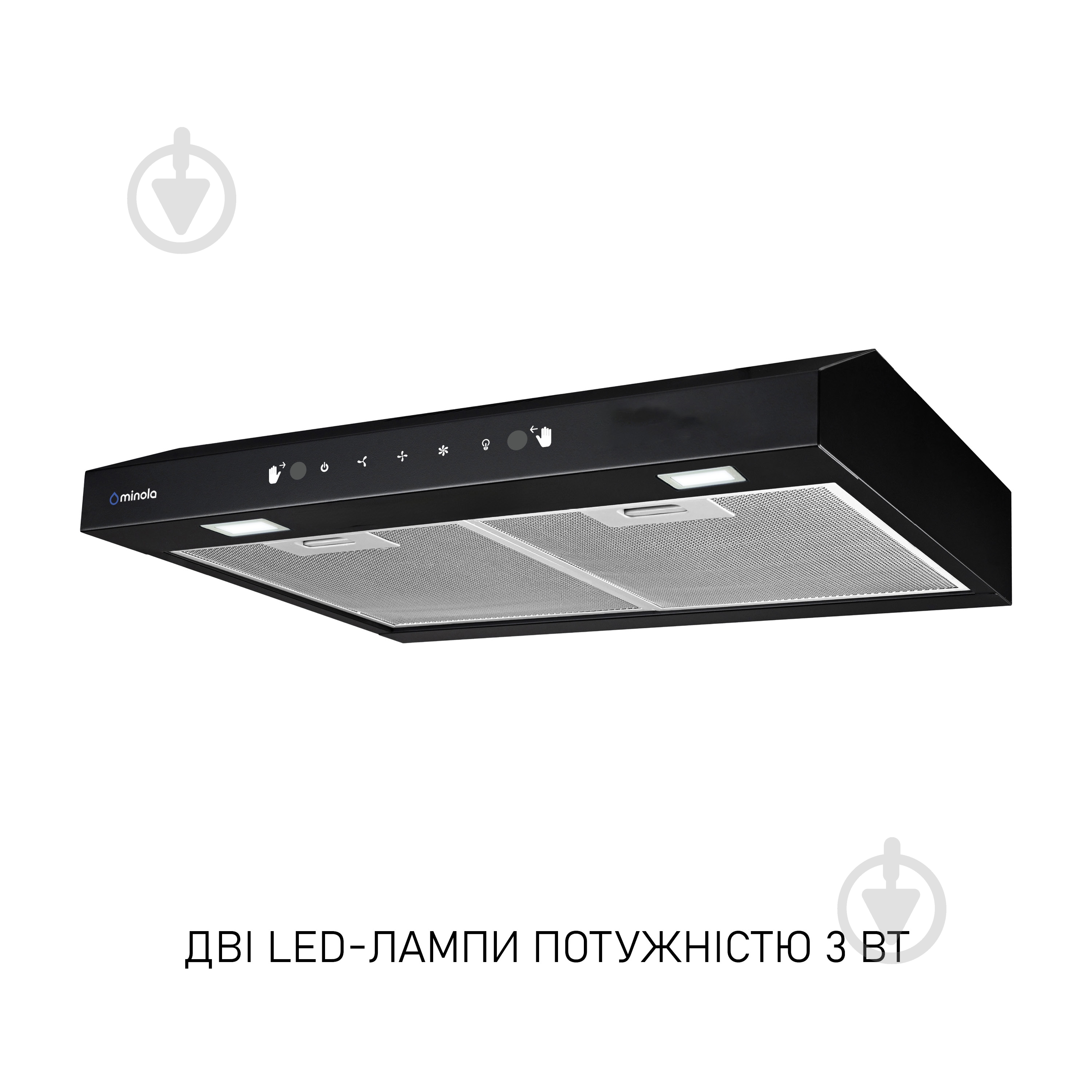 Вытяжка Minola HPLS 512 BL - фото 5 Вытяжка Minola HPLS 512 BL - фото 5