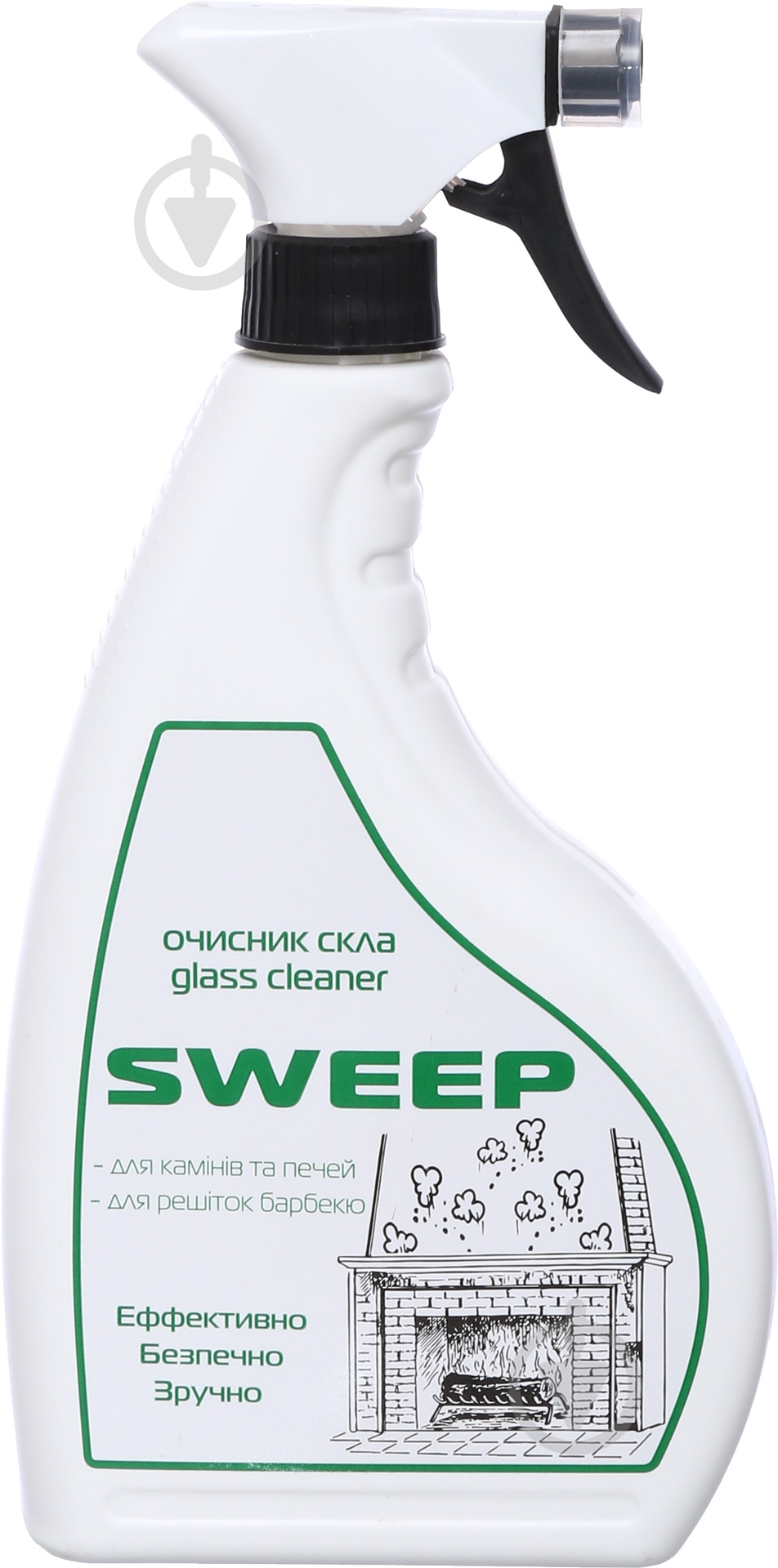 Очиститель для стекла дверей камина SWEEP 750 мл - фото 1