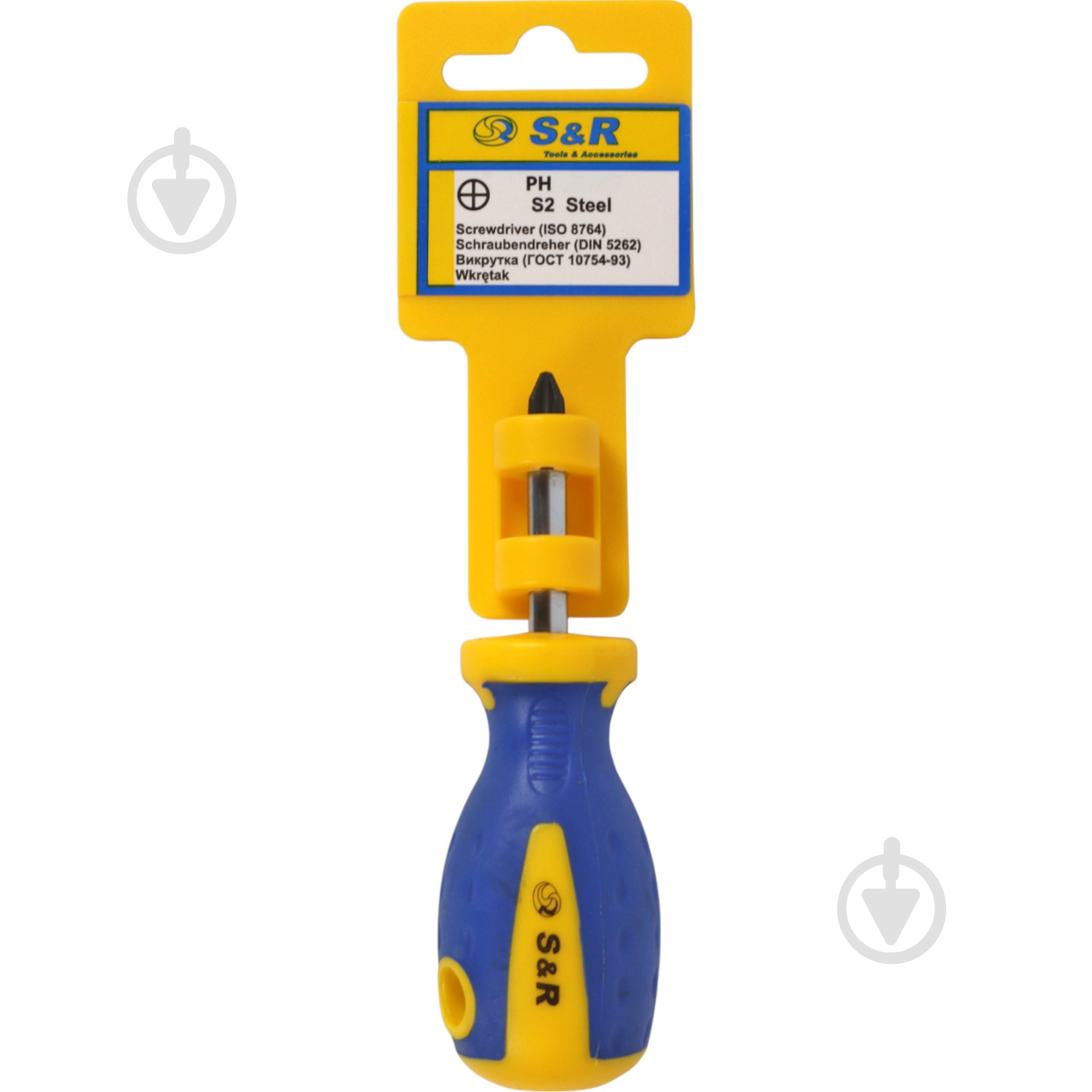 Отвертка S&R PH2×38 мм 250084076 - фото 6
