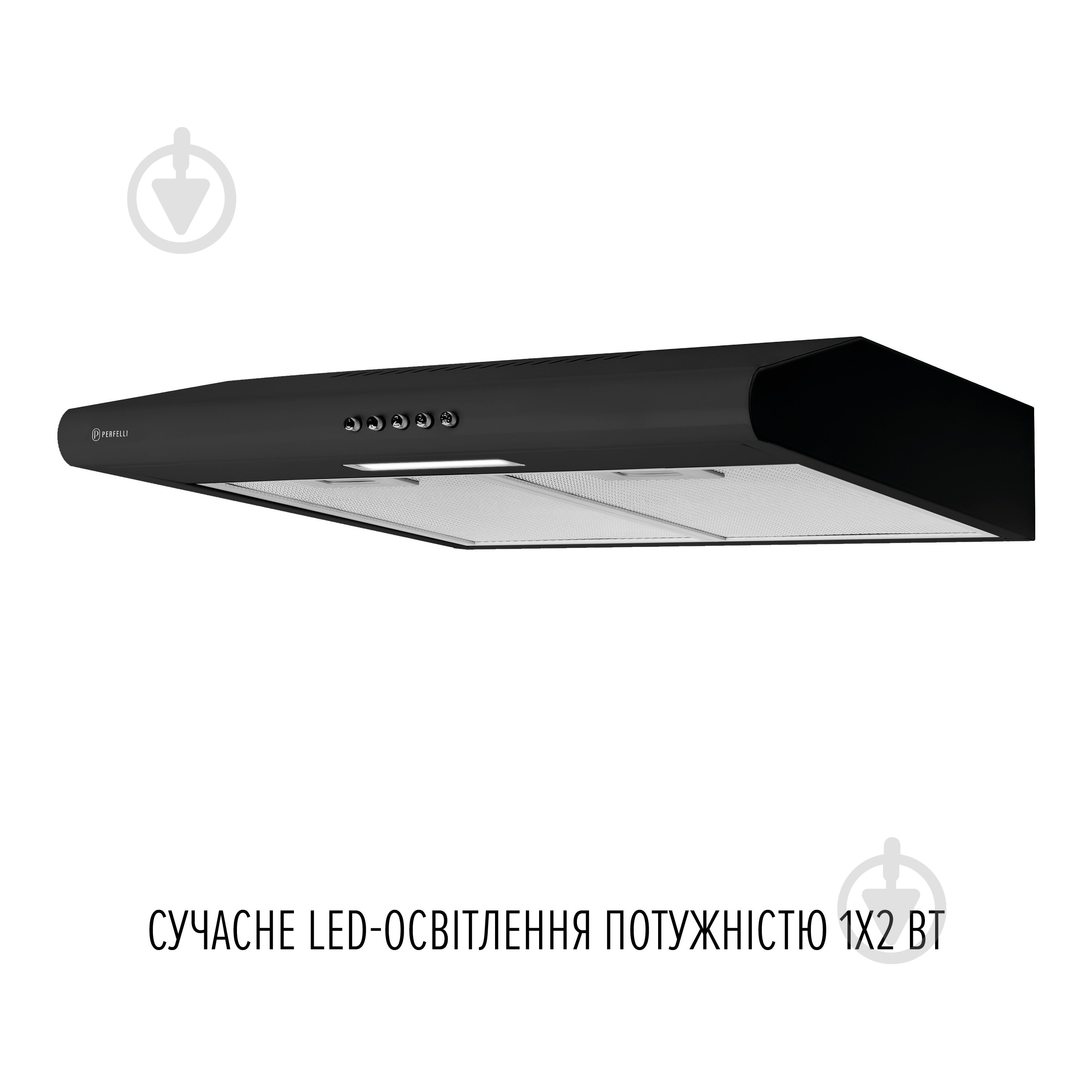 Вытяжка Perfelli CLIO 5DM NERO - фото 3 Вытяжка Perfelli CLIO 5DM NERO - фото 3