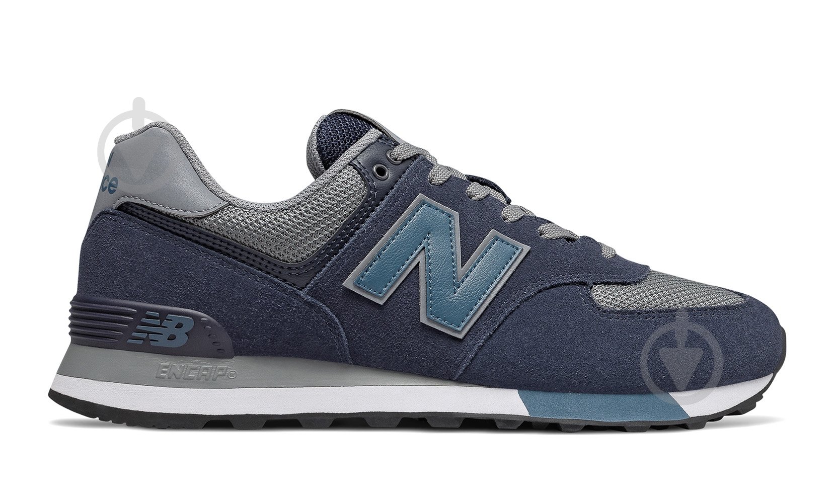 Кроссовки мужские зимние New Balance ML574FND р.42,5 сине-голубые - фото 1 Кроссовки мужские зимние New Balance ML574FND р.42,5 сине-голубые - фото 1